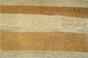 größeres Bild im neuen Fenster. Abb. 11: Mick Namarari Tjapaltjari, Tjunginpa, 1990, Acryl auf Leinwand, 122,5 x 182,5 cm, abgedruckt in Benjamin, Roger und Weislogel, Andrew C. (Hg.): Icons of the Desert: Early Aboriginal Paintings from Papunya, Herbert F. Johnson Museum of Art, Cornell University, New York 2009, S. 168