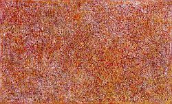 Gracie Morton Ngale, Arnekwety Country, 1999, Acryl auf Leinwand, 150,5 x 91,5 cm, abgedruckt in: Aboriginal Art Galerie Bähr (Hg.): Das Verborgene im Sichtbaren. The Unseen in Scene, 2. Aufl., Speyer 2002, Ausst. Kat., S. 30